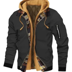 Chaqueta informal con capucha