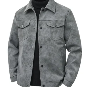 Chaqueta de ante de alta calidad