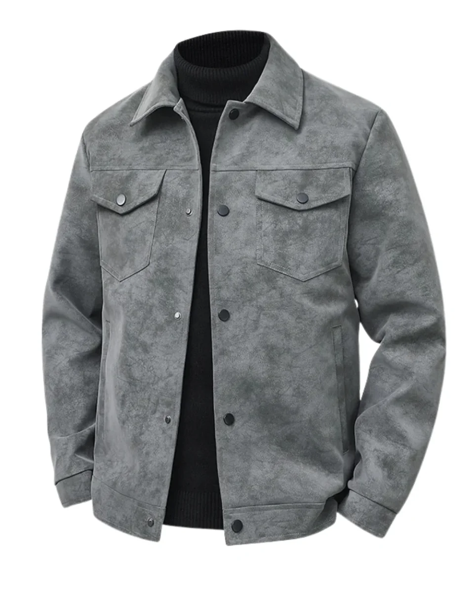 Chaqueta de ante de alta calidad