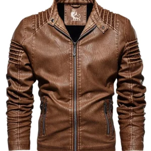 Chaqueta de cuero vintage