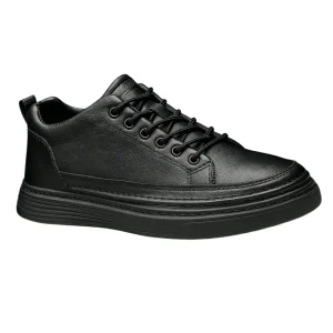 Zapatos elegantes de piel