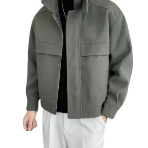 Chaqueta elegante de lana