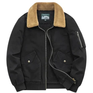 Elegante chaqueta acolchada de algodón