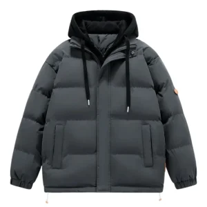 Chaqueta elegante con capucha