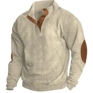 Jersey vintage con cremallera