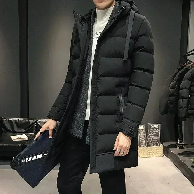 Chaqueta larga de invierno para hombre - Imagen 6