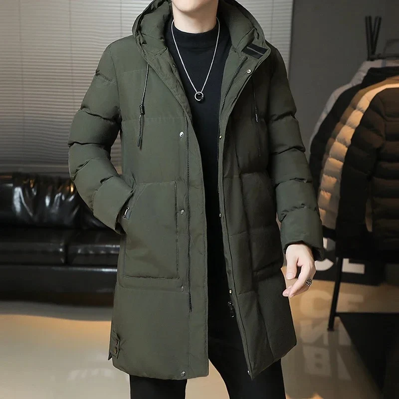 Elegante chaqueta larga de invierno - Imagen 3