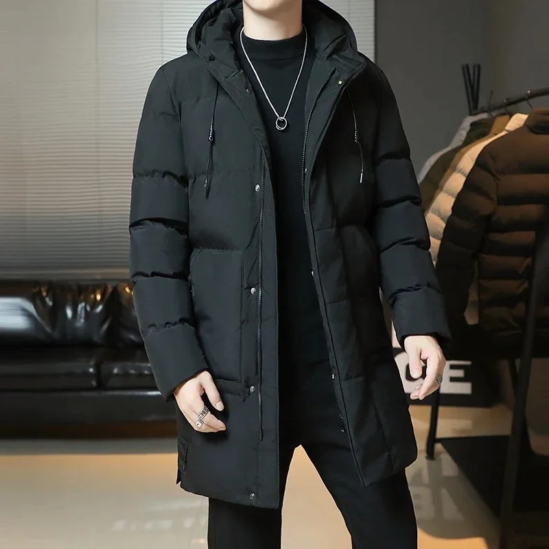 Elegante chaqueta larga de invierno - Imagen 4