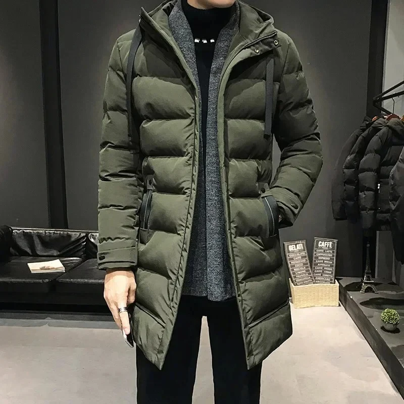 Chaqueta larga de invierno para hombre - Imagen 3