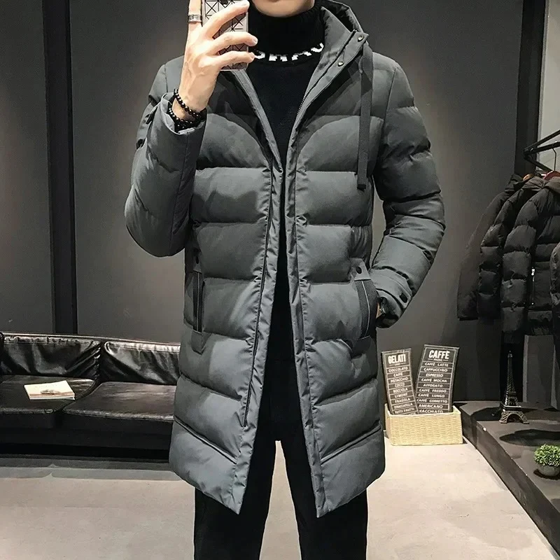 Chaqueta larga de invierno para hombre - Imagen 5