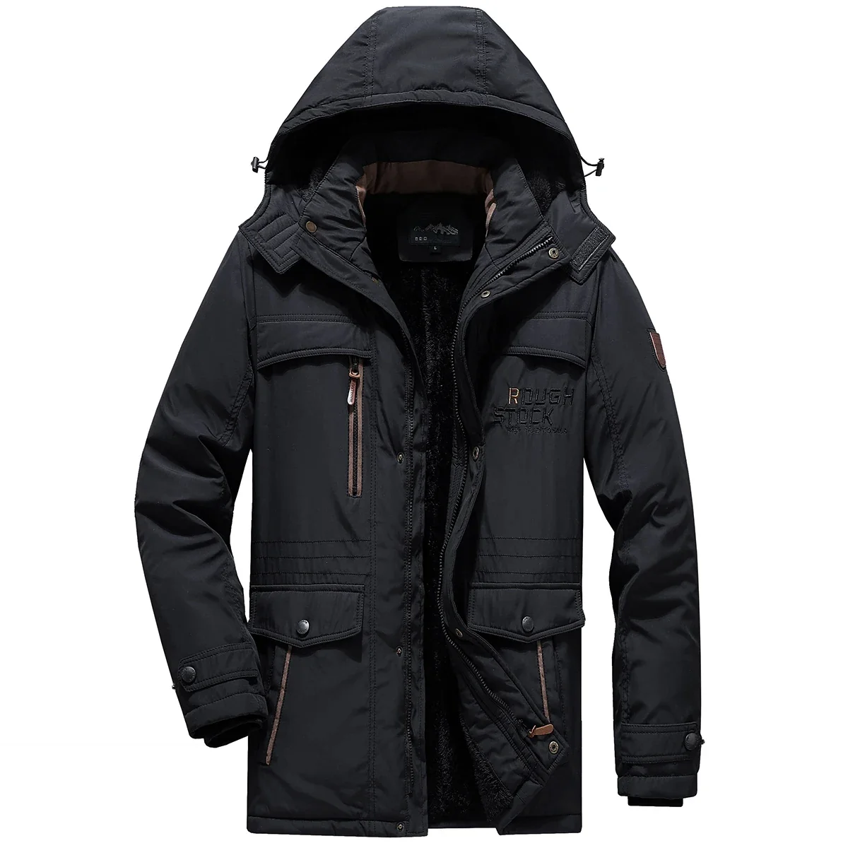 Chaqueta de invierno acolchada de alta calidad - Imagen 3