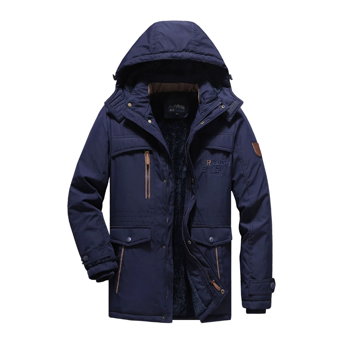 Chaqueta de invierno acolchada de alta calidad - Imagen 4