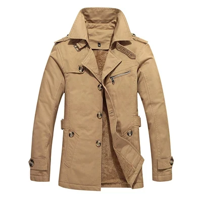 Elegante gabardina acolchada - Imagen 3