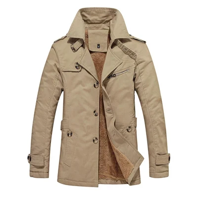 Elegante gabardina acolchada - Imagen 4