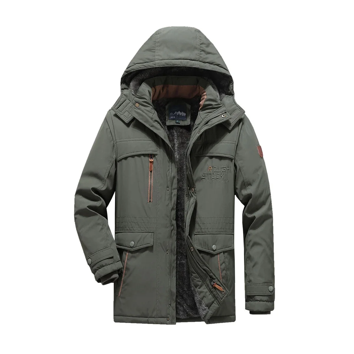 Chaqueta de invierno acolchada de alta calidad - Imagen 6