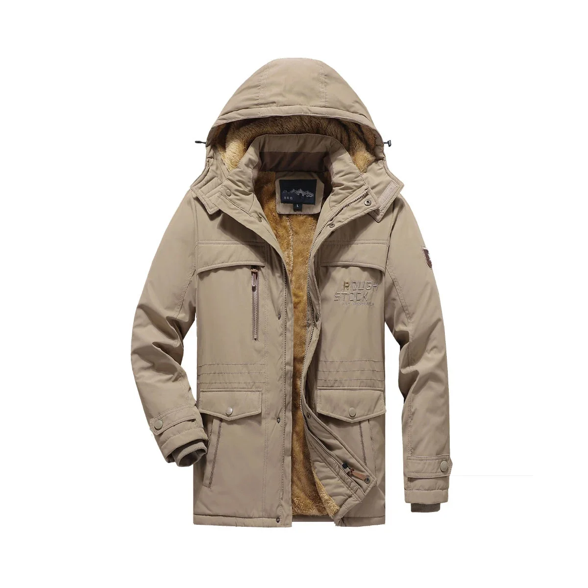Chaqueta de invierno acolchada de alta calidad - Imagen 5