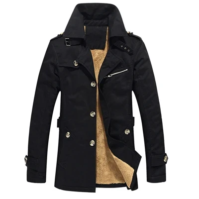 Elegante gabardina acolchada - Imagen 6