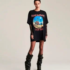 "Iron Maiden" vestido/camiseta Aniye BY