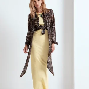 "Costina" vestido (disponible en blanco y amarillo) Odi et Amo