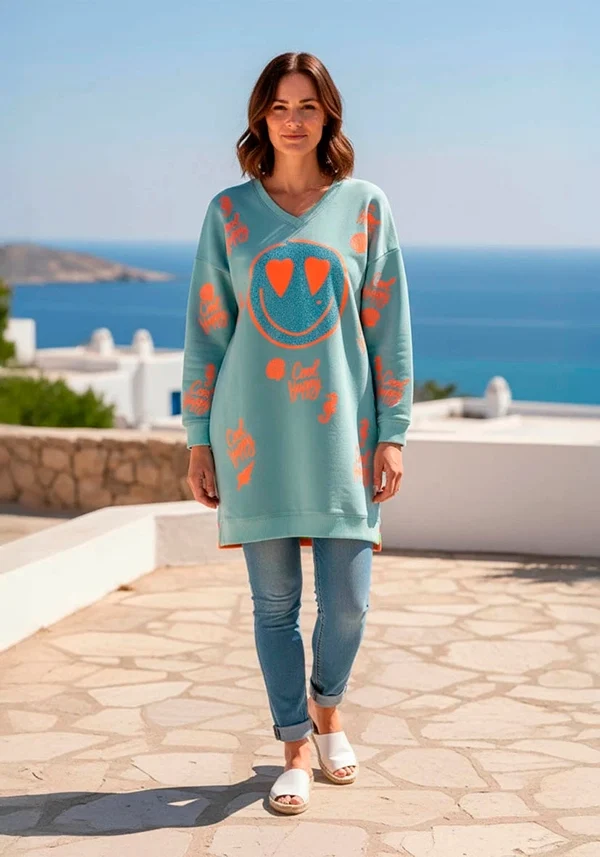 "Cler" vestido sudadera Miss Goodlife - Imagen 2