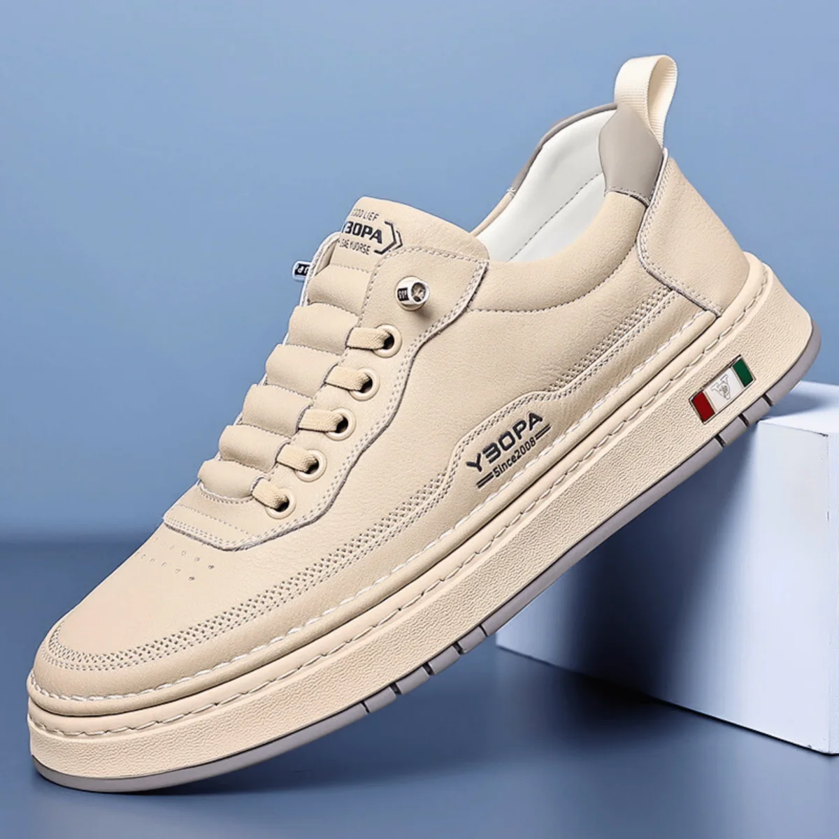 Zapatos de cuero italianos - Imagen 5