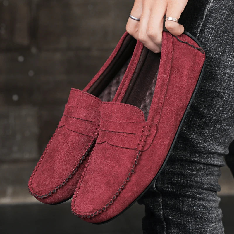 Mocasines tipo «boat» elegantes de ante - Imagen 3