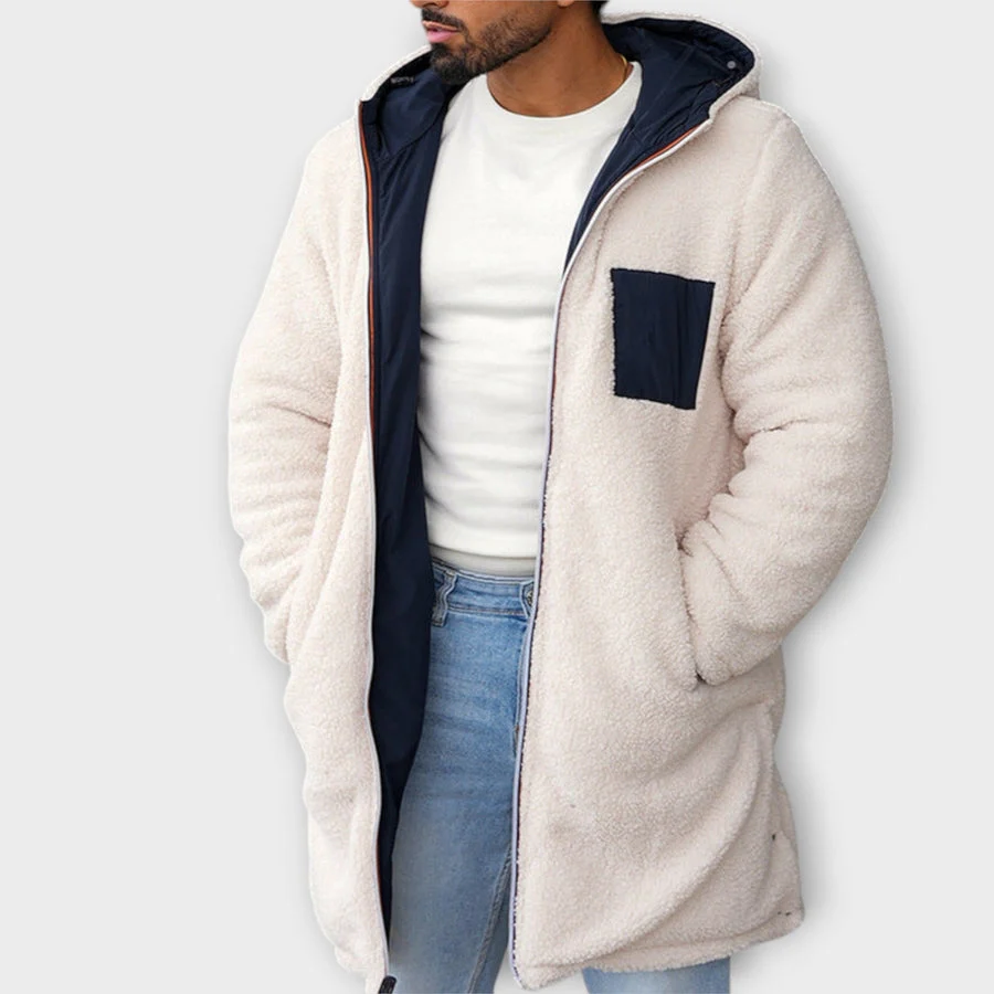 Elegante chaqueta de invierno de forro polar - Imagen 4